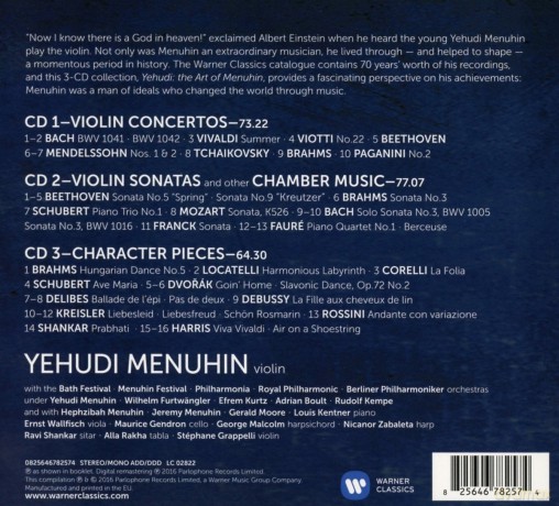 Yehudi Menuhin: The Menuhin Century: Yehudi! (Compilation) [3CD]