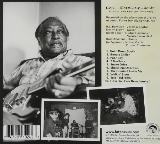 RL Burnside: A Ass Pocket Of Whiskey (digipack) [CD]