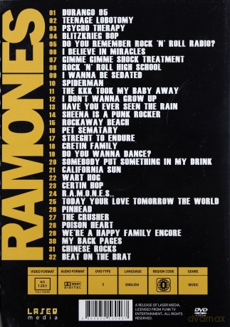 Ramones: Live In Concert [DVD]