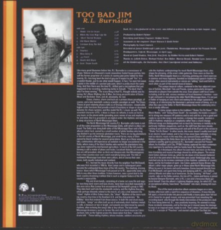 RL Burnside: Too Bad Jim [Winyl]