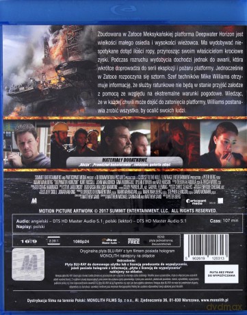 Żywioł. Deepwater Horizon [Blu-Ray]