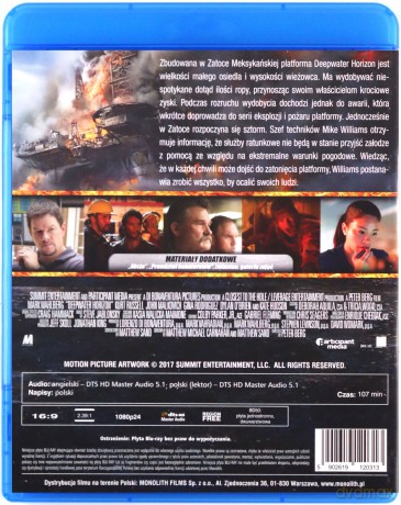 Żywioł. Deepwater Horizon [Blu-Ray]