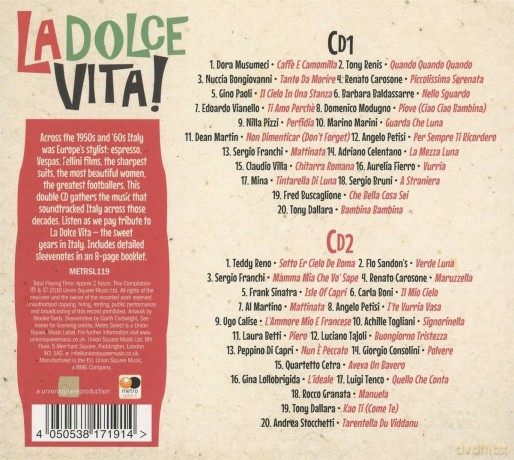 La Dolce Vita Italian Spirit (digipack) [2CD]