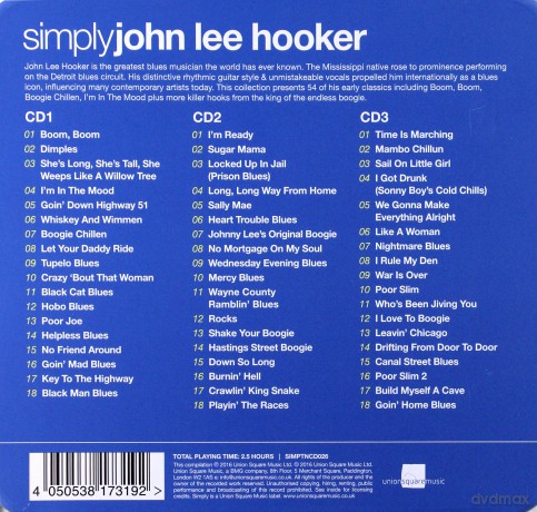John Lee Hooker: Simply [3CD]