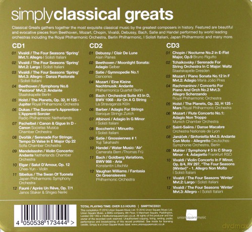 Simply Classical Greats [3CD]