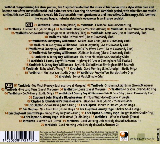 Eric Clapton: The Very Best Of The Early Years (digipack) [2CD]