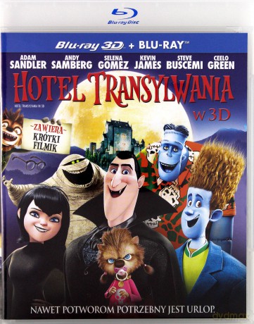 Hotel Transylwania Kolekcja: Hotel Transylwania 3D + Hotel Transylwania 2 3D Pakiet [2xBlu-Ray 3D]+[2xBlu-Ray]