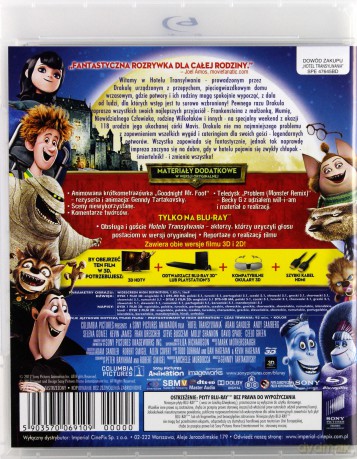 Hotel Transylwania Kolekcja: Hotel Transylwania 3D + Hotel Transylwania 2 3D Pakiet [2xBlu-Ray 3D]+[2xBlu-Ray]