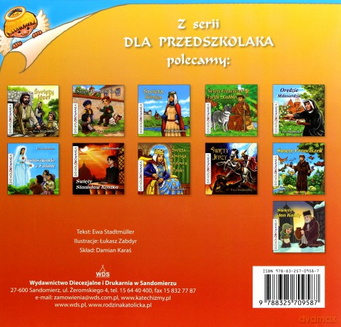 Do kolorowania- Święty Maksymilian Kolbe - E.Stadtmller [KSIĄŻKA]