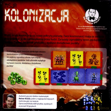 TREFL Dr Knizia - Misja: Kolonizacja [GRA]