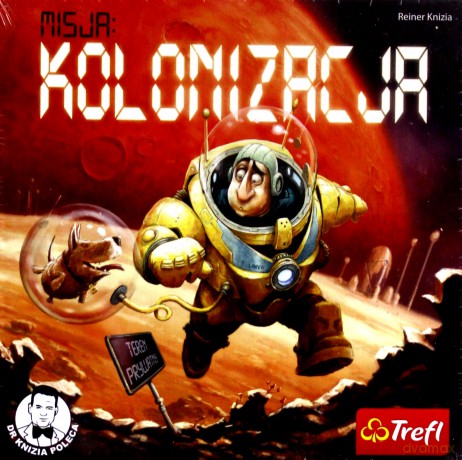 TREFL Dr Knizia - Misja: Kolonizacja [GRA]