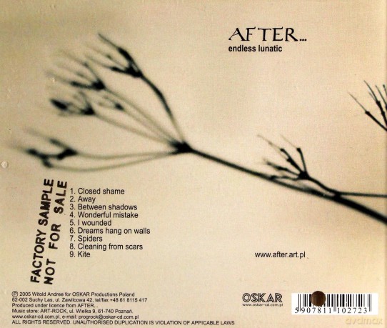 After: Endless Lunatic [CD]