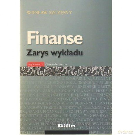 Finanse. Zarys wykładu - Wiesław Szczęsny [KSIĄŻKA]