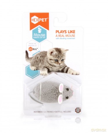 Hexbug Mysz zabawka dla kota szara