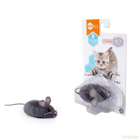 Hexbug Mysz zabawka dla kota szara
