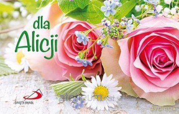 Imiona - Dla Alicji [KSIĄŻKA]