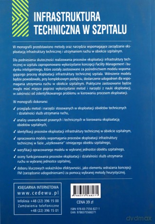 Infrastruktura techniczna w szpitalu - Anna Bujanowska, Witold Biały [KSIĄŻKA]