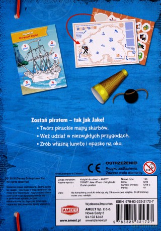 Jake i piraci z Nibylandii. Zostań piratem [KSIĄŻKA]