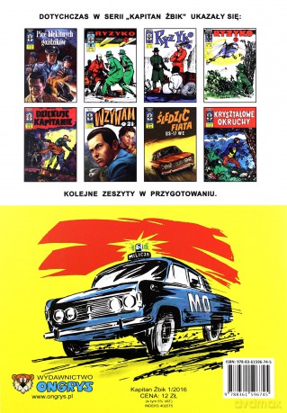 Kapitan Żbik (15) - Kocie oko - Stanisław Szczepaniak [KOMIKS]