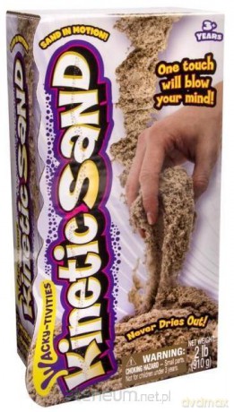 Kinetic Sand - brązowy piasek 910 g