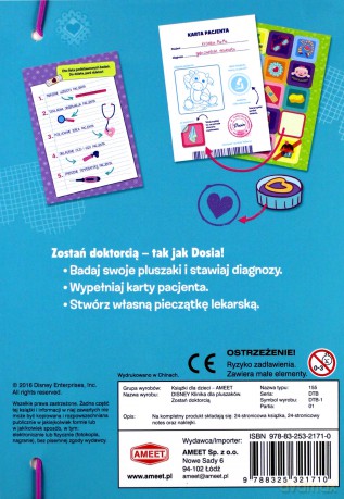 Klinika dla pluszaków. Zostań doktorcią [KSIĄŻKA]