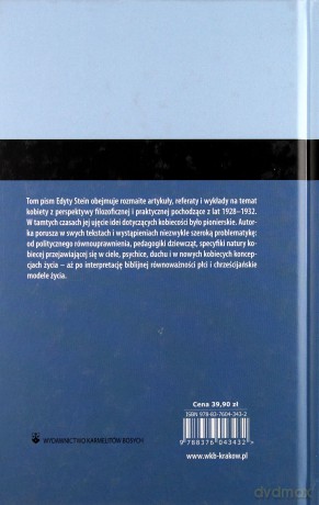 Kobieta. Pytania i refleksje - św. Teresa Benedykta od Krzyża [KSIĄŻKA]
