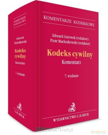 Kodeks cywilny. Komentarz [KSIĄŻKA]