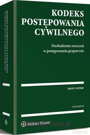 Kodeks postępowania cywilnego [KSIĄŻKA]