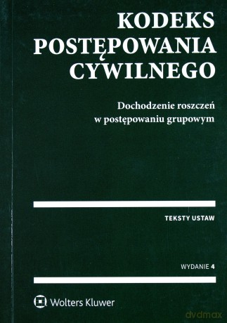 Kodeks postępowania cywilnego [KSIĄŻKA]