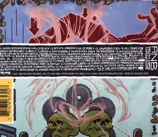 Agoraphobic Nosebleed: Frosen Corpse Stuffed With Dope [CD]