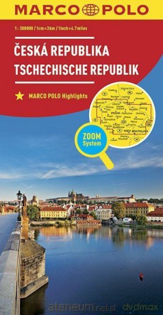 Mapa Drogowa Marco Polo. Czechy 1:300 000