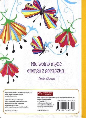 MiniRelaks Energia. Antystresowa kolorowanka [KSIĄŻKA]