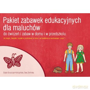 Pakiet zabawek edukacyjnych dla maluchów - Edyta Gruszczyk-Kolczyńska, Ewa Zielińska [KSIĄŻKA]