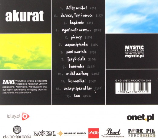 Akurat: Optymistyka (digipack) [CD]