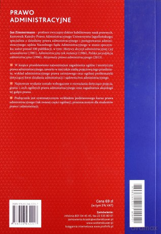 Prawo administracyjne - Jan Zimmermann [KSIĄŻKA]