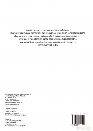Przepisy drogowe i bezpieczna zabawa - Małgorzata Szewczyk [KSIĄŻKA]