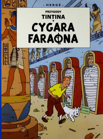 Przygody Tintina. (Tom 04) Cygara faraona - Herge Herge [KOMIKS]