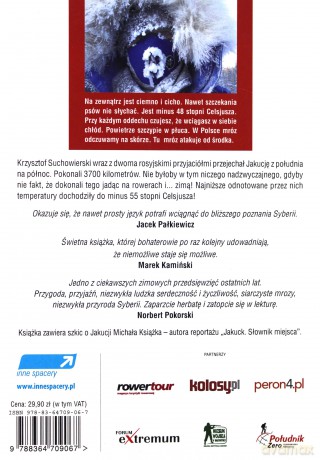 Rowerem przez mrozy Jakucji - Krzysztof Suchowierski [KSIĄŻKA]