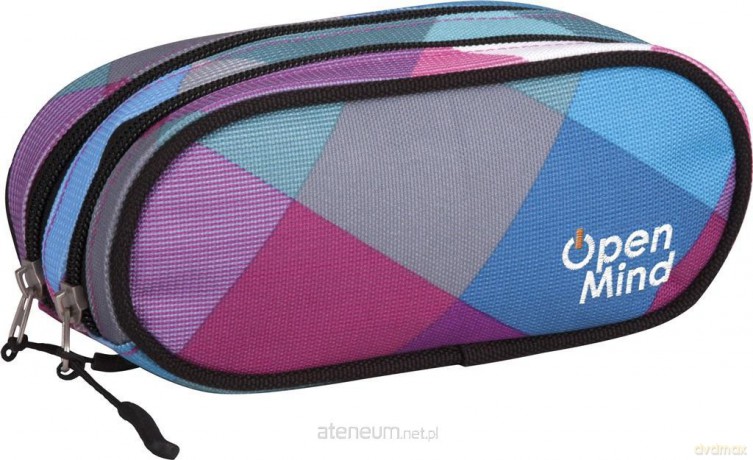 Saszetka okrągła 2 zamki Open Mind 10