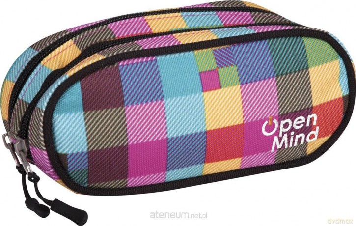 Saszetka okrągła 2 zamki Open Mind 12