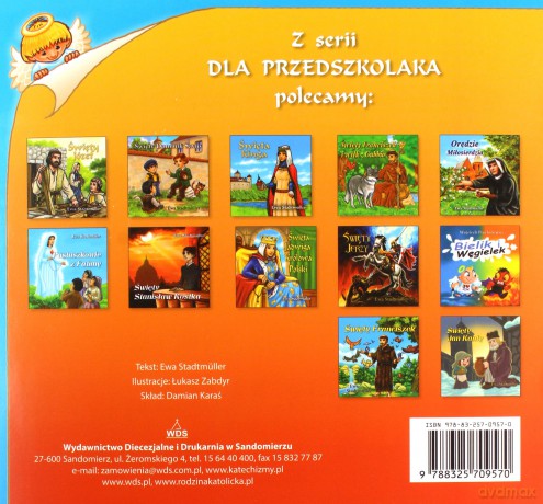 Święty Maksymilian Kolbe - Ewa Stadtmller [KSIĄŻKA]