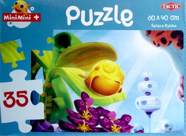 TACTIC MiniMini 35 el. Śpiąca rybka [PUZZLE]