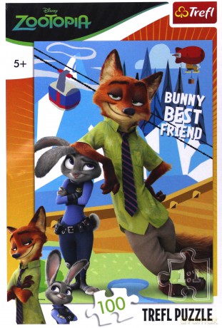 TREFL 100 el. - Judy i Nick Zootopia [PUZZLE]