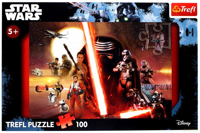 TREFL 100 el. - Walka o władzę Gwiezdne Wojny [PUZZLE]