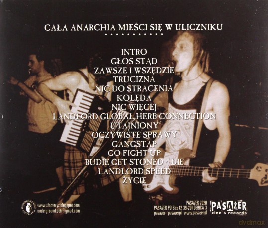 Alians: Cała anarchia mieści się w uliczniku [CD]