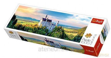 TREFL 1000 el. Panorama - Zamek Neuschwanstein [PUZZLE]
