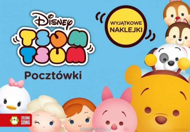 Tsum Tsum. Pocztówki cz. 2 Disney [KSIĄŻKA]
