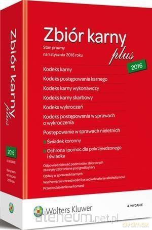 Zbiór karny PLUS 2016 [KSIĄŻKA]