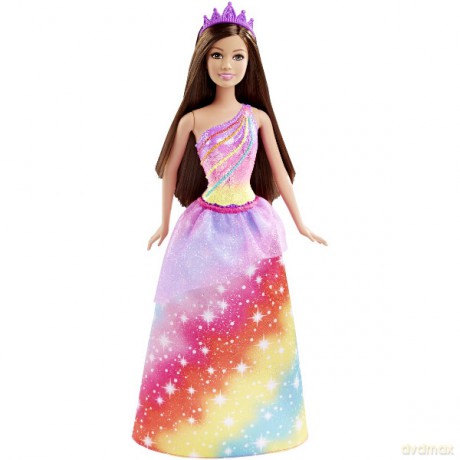 BARBIE Księżniczki Gem Fashion