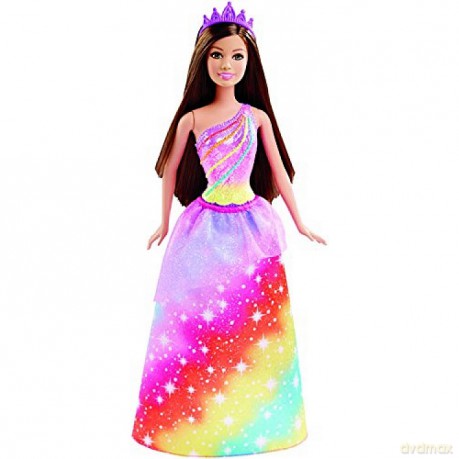 BARBIE Księżniczki Rainbow Fashion